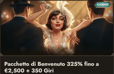Pacchetto di benvenuto 325 fino a 2500 euro 350 giri (1)